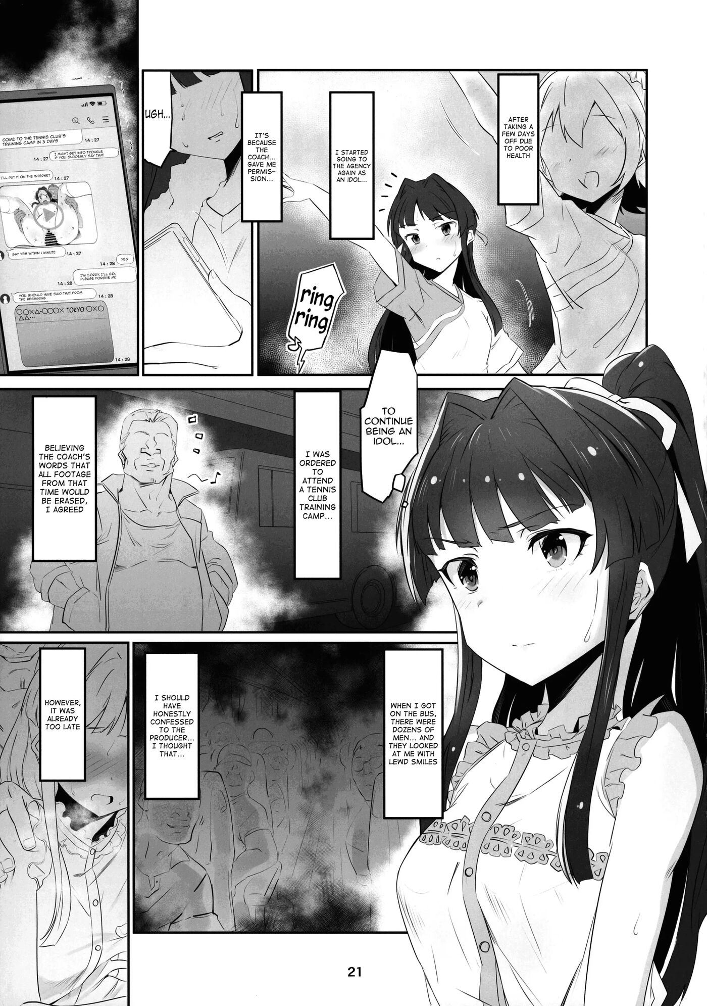 Innocent Idol Goes To A Raw Sex Training Camp Chapter 1000 Page 23